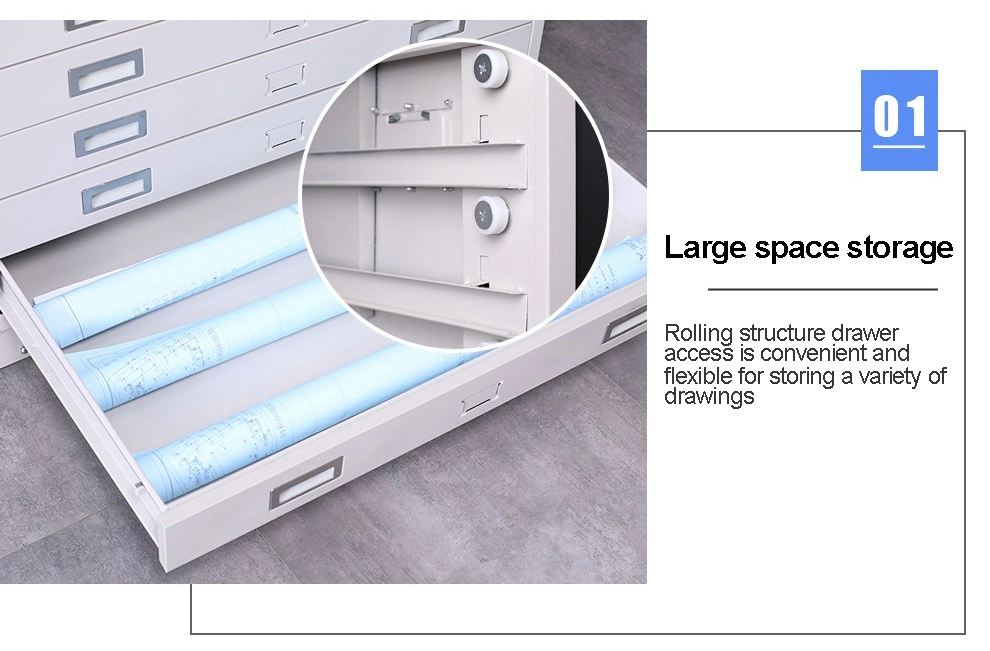 15 Drawer Cabinet Paper Storage Plan Drawing Filing Cabinet