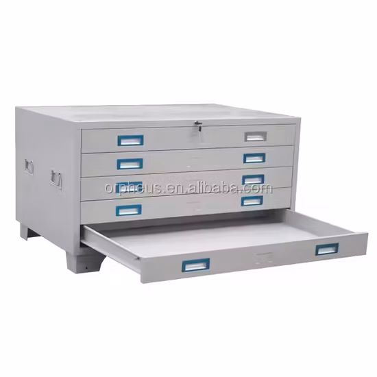 Steel Office Architectural Drawing Storage Filing A0 Architect Drawer File Cabinet