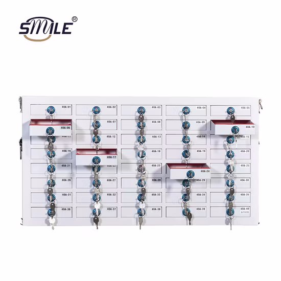 Armário de armazenamento de telefone personalizado de fábrica com armários para celular