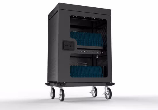 Alta qualidade 32 portas USB+AC luz UV celular celular iPad gabinetes de carregamento