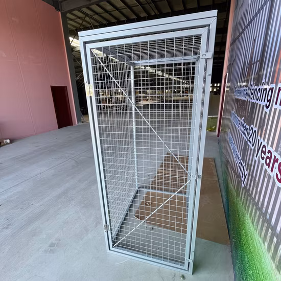 Armários de armazenamento de malha de arame soldado de camada única e camada dupla