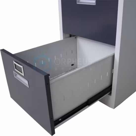 Arquivamento de escritório doméstico Manter armário de arquivo de metal tamanho carta com fechadura Aço tamanho ofício Armário de arquivo vertical com 4 gavetas