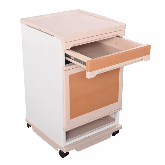 Venda imperdível móveis hospitalares médicos armário de cabeceira ABS com rodas