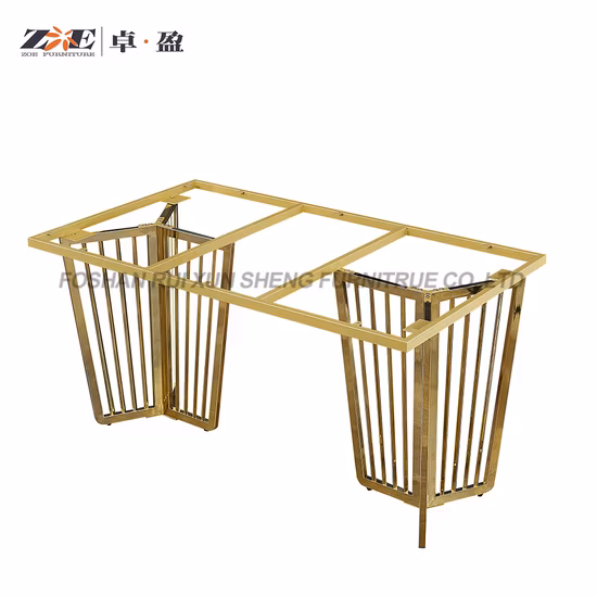 Quanu 126905 Quanu Luxo Conjunto de Mesa de Jantar de Vidro em Formato Redondo Dourado Moderno com 6 Cadeira